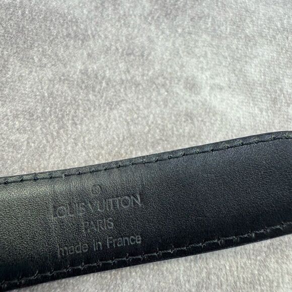 Louis Vuitton Epi Leather 35mm Belt 85/34 Black - Picture 12 of 13
